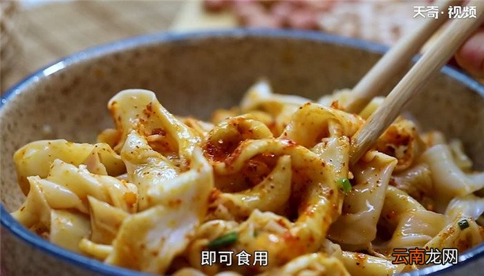 油泼面的做法 油泼面怎么做
