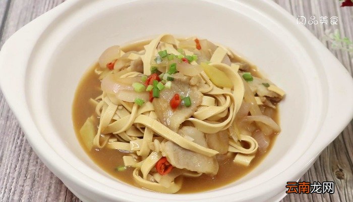 咸肉千张煲的做法 咸肉千张煲怎么做好吃