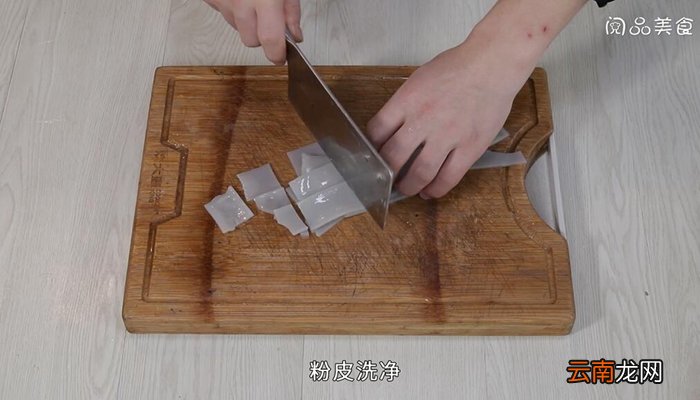 杂烩炒粉皮的做法 杂烩炒粉皮怎么做