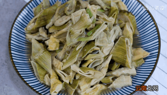 葱油笋干做法葱油笋干怎么做