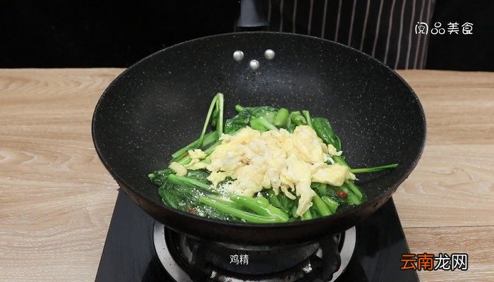 芥兰炒鸡蛋 芥兰炒鸡蛋的做法