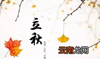 立秋节气文案 关于立秋节气的文案有哪些