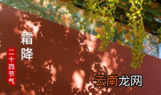 霜降节气谚语 关于霜降节气谚语