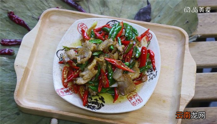 辣椒五花肉做法步骤 辣椒五花肉怎么做