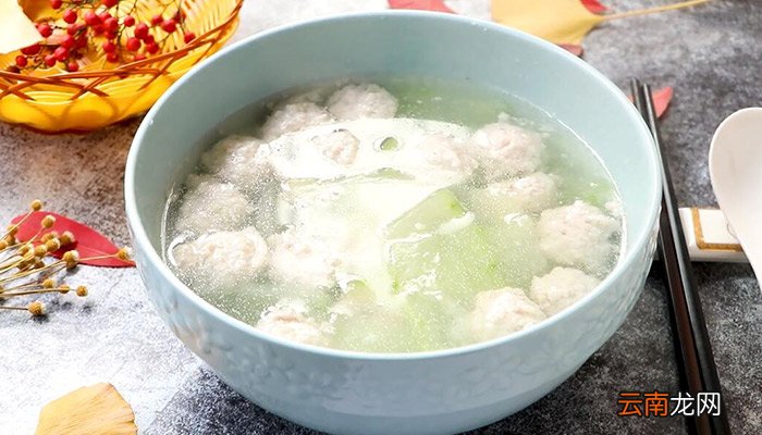 丸子冬瓜汤的做法 怎么做丸子冬瓜汤