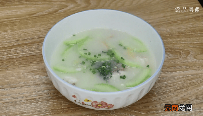 鱼尾节瓜汤 鱼尾节瓜汤的做法