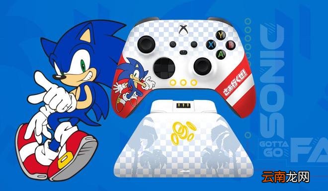 雷蛇推出支持快充版索尼克主题Xbox手柄