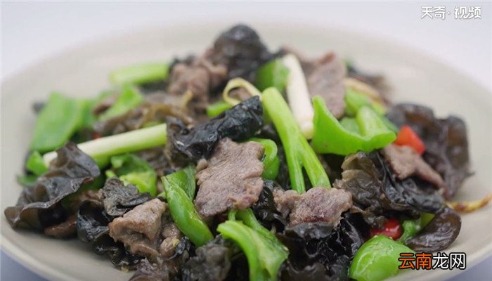 木耳炒牛肉怎么做 木耳炒牛肉的做法