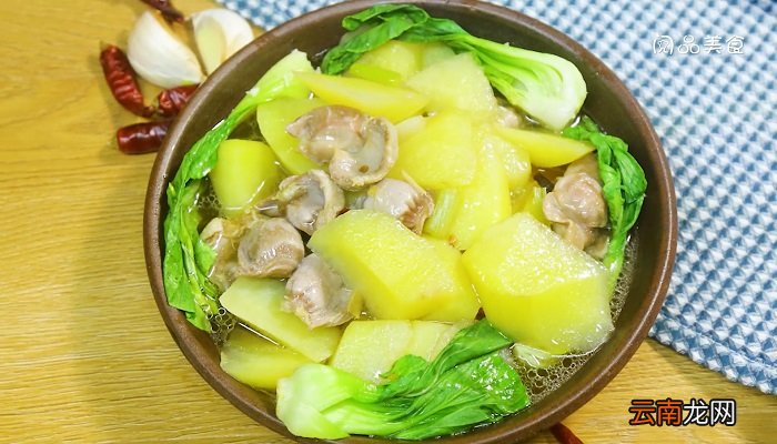 土豆炖鸡胗的做法 土豆炖鸡胗怎么做