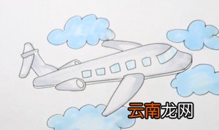 飞机怎么画 飞机简笔画教程