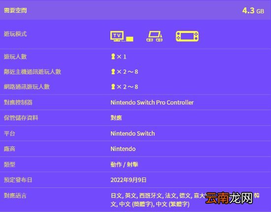 《喷射战士3》商店信息更新 数字版首发所需空间4.3G