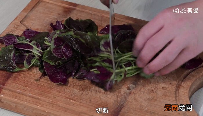 蒜蓉炒红苋菜怎么做 蒜蓉炒红苋菜的做法