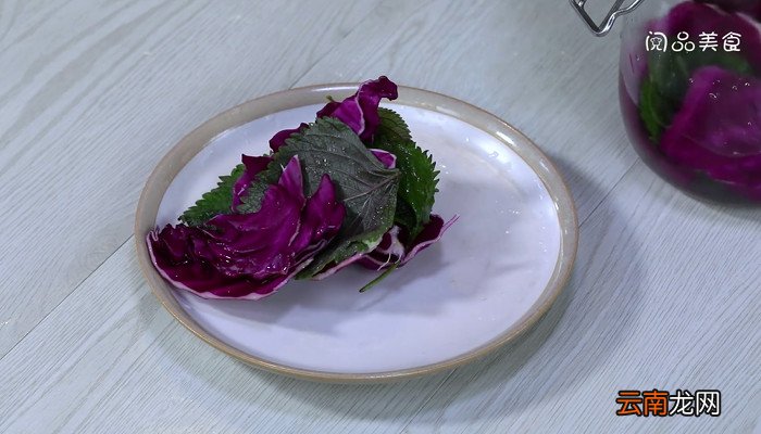 甘蓝苏子叶腌菜的做法 甘蓝苏子叶腌菜怎么做
