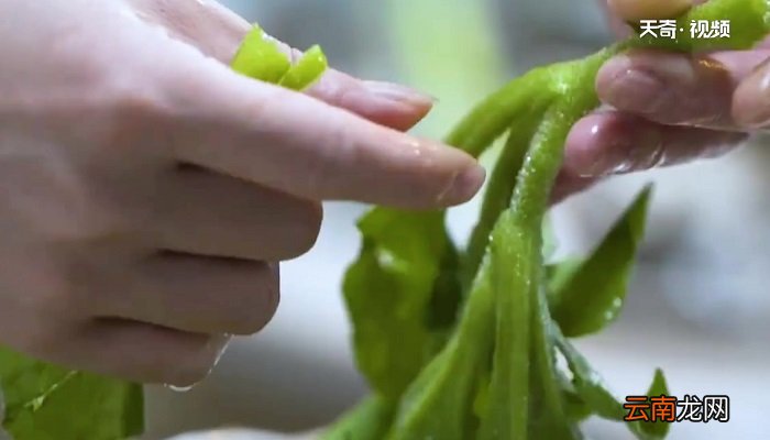 蒜蓉拌冰草怎么做 蒜蓉拌冰草的做法