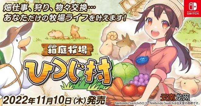 《箱庭牧场绵羊村》11月10日登陆switch