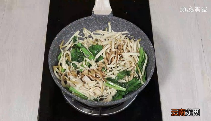 芥菜炒豆腐皮怎么做 芥菜炒豆腐皮的做法
