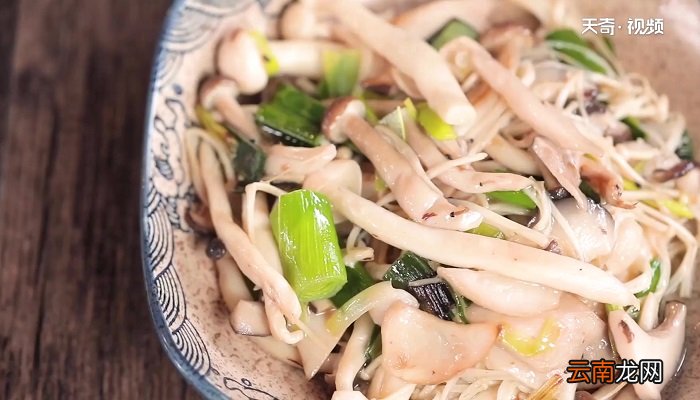 素炒杂菌怎么做 素炒杂菌的做法