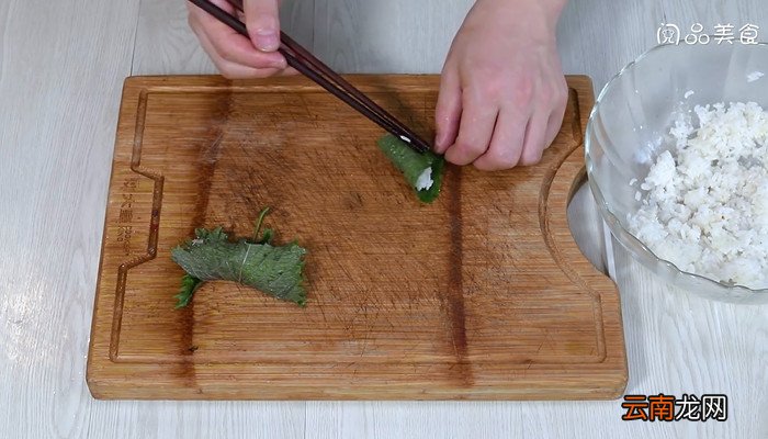 苏子叶饭团的做法 苏子叶饭团怎么做