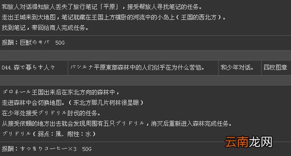 《二之国：白色圣灰的女王》全131支线任务攻略