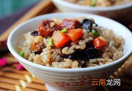 香肠香菇煲仔饭的做法 还不快来上一碗