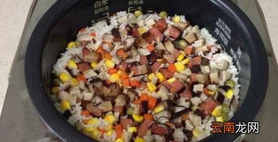 香肠香菇煲仔饭的做法 还不快来上一碗