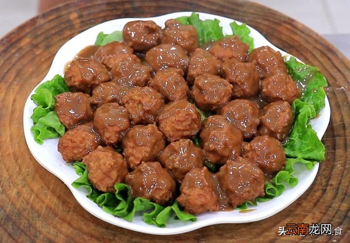 肉丸子好吃有诀窍 炸肉丸子的家常做法