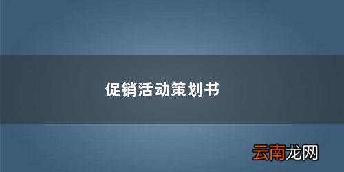 促销活动策划书关于车 促销活动策划书