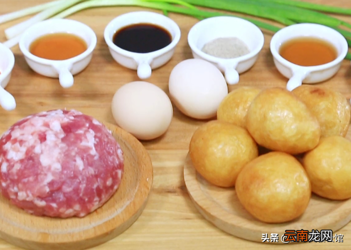 简单好吃的油面筋塞肉 油面筋塞肉的做法