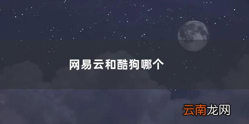 网易云和酷狗哪个会员值得买 网易云和酷狗哪个好