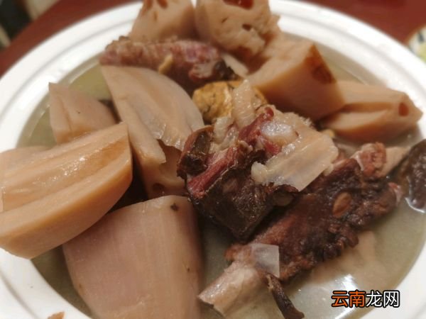 腊排骨莲藕汤 排骨藕汤的正确做法