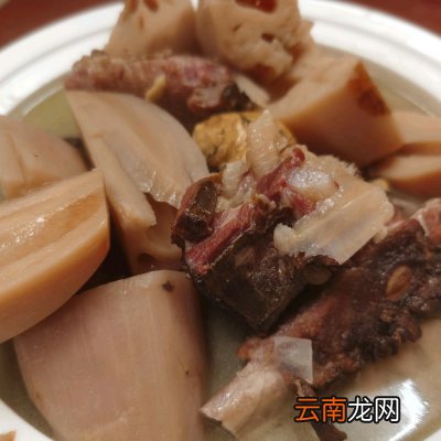 腊排骨莲藕汤 排骨藕汤的正确做法