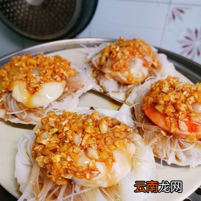 蒜蓉粉丝蒸扇贝这样做也太好吃了 扇贝蒸多长时间最好吃