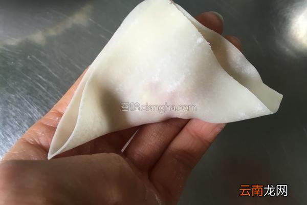 馄饨的包法的家常菜做法 混沌的正确包法