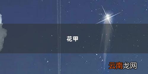 花甲是什么意思 花甲