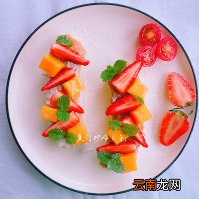 颜值爆表的花生酱水果沙拉 水果沙拉怎么做