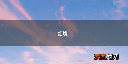 清蒸还是红烧是什么意思 红烧