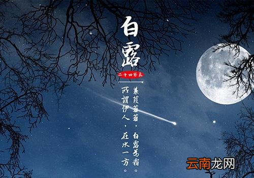 2018白露是几月几日,白露节气是什么时候