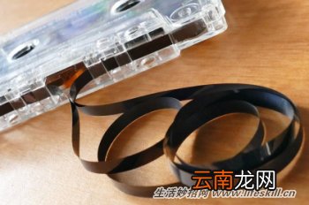 磁带断裂、打褶后的修复方法