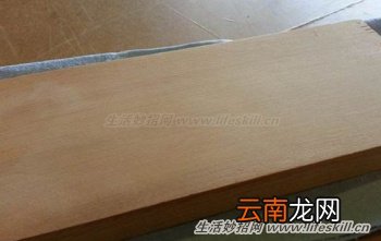 木制家具上的碰撞凹痕巧修复