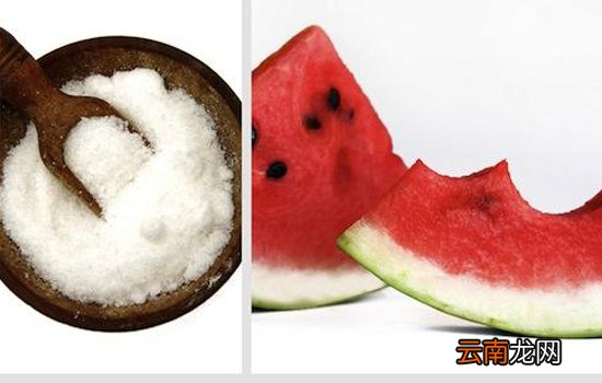 西瓜加盐有什么功效 吃水果为什么要加盐