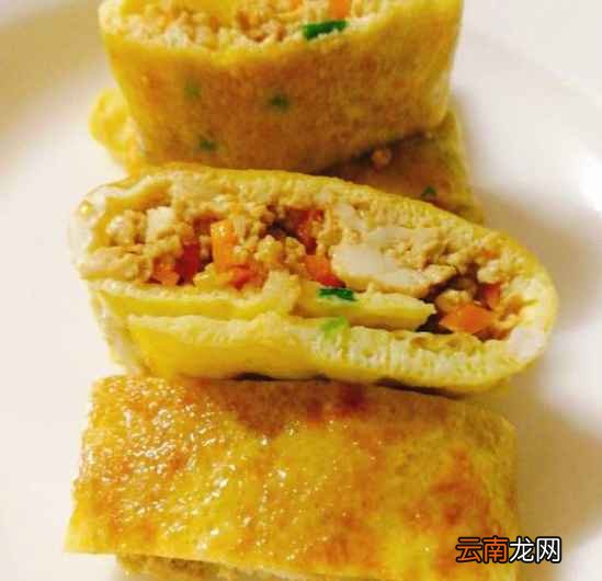 鸡蛋豆腐卷做法 一款好吃有营养的早餐