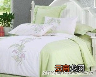 不同材质夏凉被的洗涤方法
