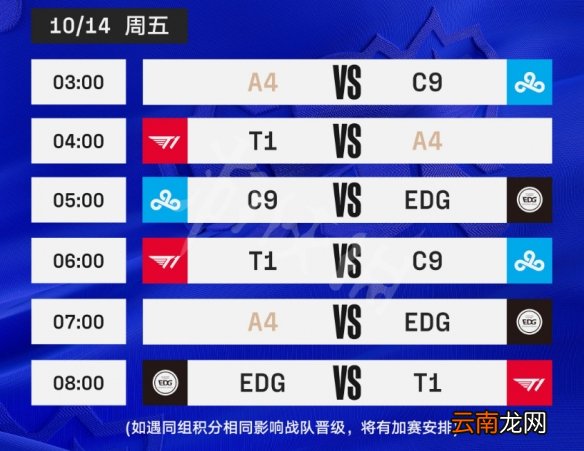 英雄联盟s12小组赛赛程一览-lols12小组赛赛程是什么