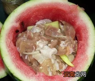 西瓜鸡的做法 一道美味鸡肉菜谱做法