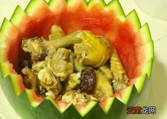 西瓜鸡的做法 一道美味鸡肉菜谱做法
