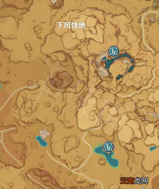 原神3.1沙漠地图钓鱼点在哪-3.1沙漠地图钓鱼点位置一览