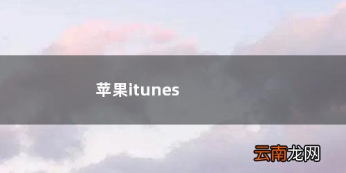 苹果itunes停用是什么意思 苹果itunes怎么用