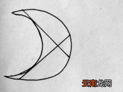 如何将月亮两刀切成6份