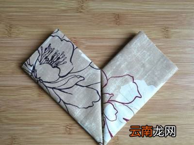 餐布怎么折叠