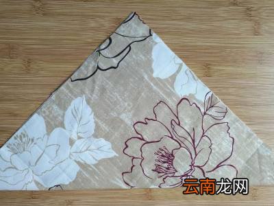 餐布怎么折叠